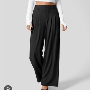 HALARA Black Wide-Leg Women's Pants